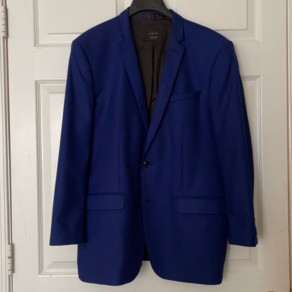 Zara Men’s Blue Blazer size 44